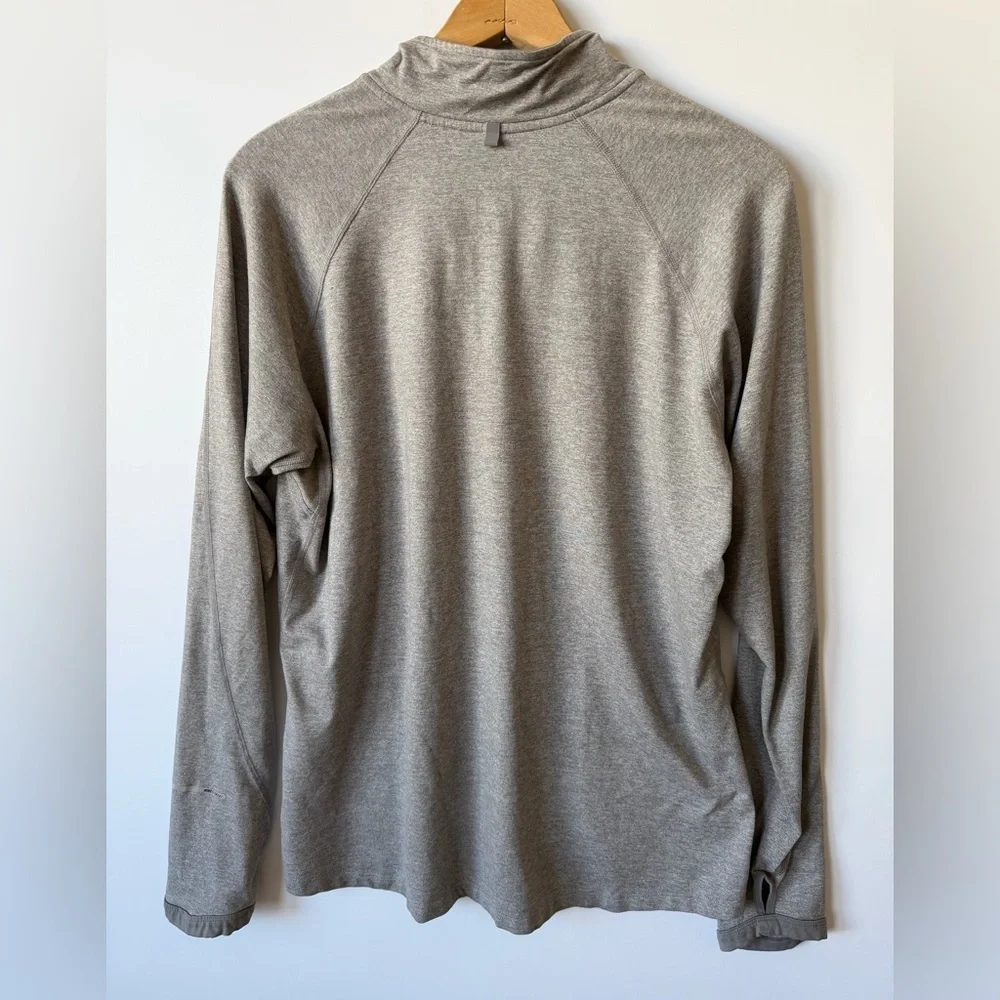 Nike Gray Dri-FIT Quarter-Zip Top - Picture 5 of 8